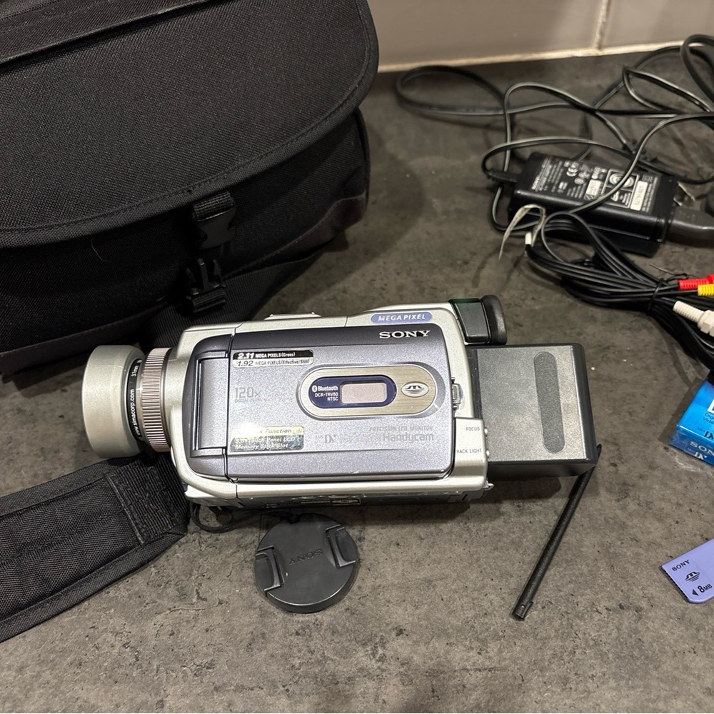 Sony Handycam DCR-TRV80 With Accessories!!